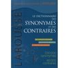 Le Dictionnaire Des Synonymes Et Des Contraires