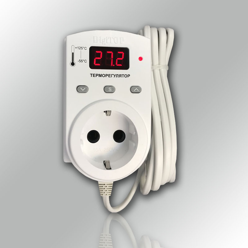 Терморегулятор для теплого пола с датчиком температуры