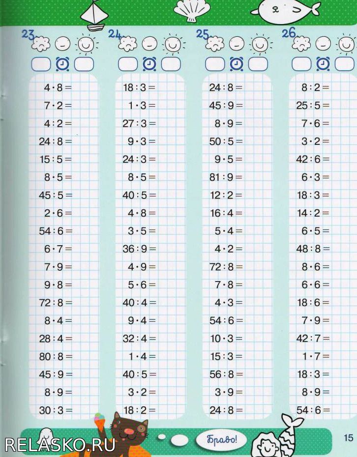 Умножение и деление 3 класс презентация