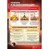 Комплект таблиц. ОБЖ. Пожарная безопасность. 11 таблиц + методика