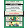Комплект таблиц. ОБЖ. Правила оказания первой медицинской помощи. 15 таблиц + методика