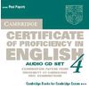 Audio CD. Cambridge Certificate of Proficiency in English 4 (количество CD дисков: 2)