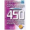 CD-ROM. 450 Conjugaison Nouveaux Exercices Debutants