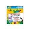8 легко стираемых восковых мелков