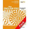 New English file workbook with answer booklet and multirom pack (+ CD-ROM)