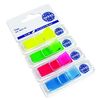 Блок-закладка с липким слоем, 12,5х43 мм, 4 цвета по 36 листов