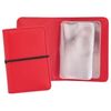 Визитница на 20 визиток, красная