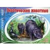 Окружающий мир. Экзотические животные. Узнай, назови, раскрась