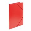Папка на резинках, 33 мм, А4, красная