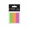 Закладка самоклеящаяся, 15х50 мм, 3 цвета