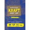 Папка для рисования и эскизов, А4, 20 листов, 140 гр/м2