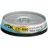 Диск CD-R 700 Мб, 52х, 10 штук