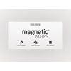Статические стикеры Magnetic Notes, 100х200 мм, цвет: белый, 100 листов