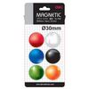 Магнит для досок Deli E7825, ассорти, 30 мм