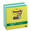 Стикеры Post-it, 76x76 мм, 5 цветов, неоновые, 6 блоков по 65 листов