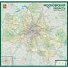 Карта Московской области, 1:225 000