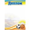 Диплом (с футбольной, волейбольной и баскетбольной символикой)