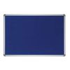 Демонстрационная доска Hebel Maul Office 6276135, текстильная, алюминиевая рама, синий, 60x90 см