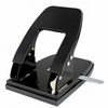 Дырокол металлический, 40 листов, черный