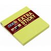 Блок для записи самоклеящийся, 90 листов, 76x76 мм, неон, желтый