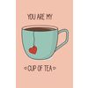 Блокнот. You are my cup of tea
