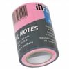 Бумага для заметок с липким слоем в роле, 60 мм х 10 метров, ярко-розовая
