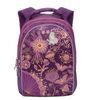 Рюкзак школьный, фиолетовый (арт. RG-767-3/4)