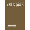 Gold Note. Креативный блокнот с золотыми страницами