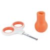 Безопасные ножницы с базой Bebe Confort, цвет: коралловый, арт. BCON_3106205000