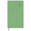 Еженедельник датированный на 2018 год, 140х80 мм, 64 листа, зеленый